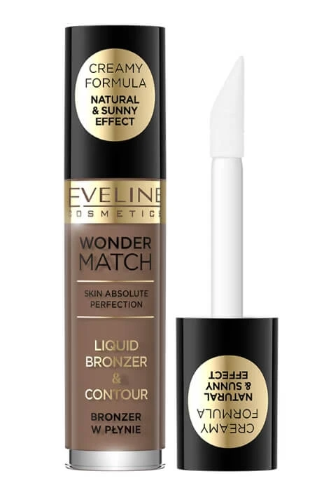Eveline Cosmetics Wonder Match Liquid Bronzer nr. 02, 4.5 ml
