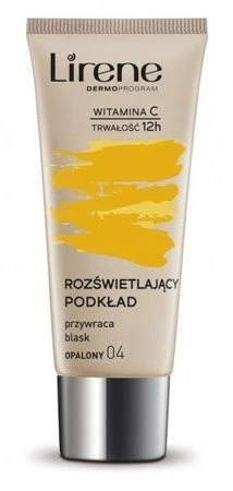 Lirene 04 Tan Verhelderende Foundation met Vitamine Duo C 30 ml