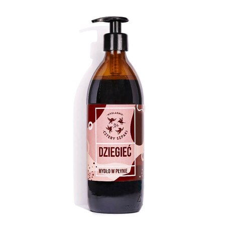 Mydlarnia Cztery Szpaki Dziegie savon naturel en mousse, 500ml