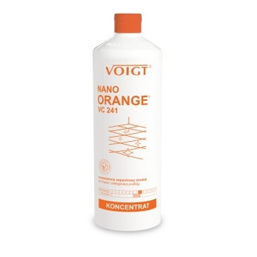 Voigt 241, Limpiador y cuidado de suelos con fragancia moderna, naranja, 1l