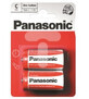 Panasonic, R14, Batterij, 2 stuks