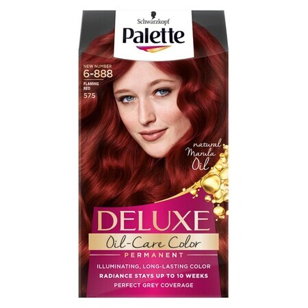 Deluxe Oil-Care Kleurenpalet Oil-Care Permanent Colour 575 (6-888) Diep rood