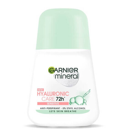 Garnier Mineral Hyaluronic Care Antitranspirant Roll-on, 50ml