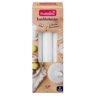 Profissimo, witte doppen, 9 stuks