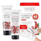 Vianek, Intensive Regenerative Skin Care Set 75 ml + peeling 70 g