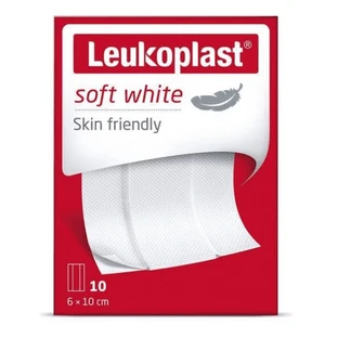 Leukoplast, Zachte pleister 10, 6 x10cm, 10 stuks - Lange levensduur!