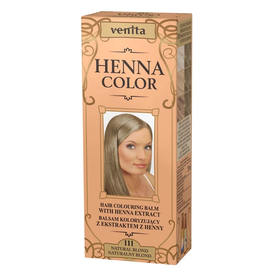Venita Henna Colour Kleurlotion met henna-extract 111 Natuurlijk Blond, 75ml
