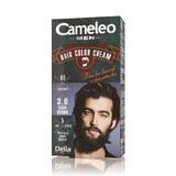 Cameleo Men Haarfarbe für Bart und Haar 3.0 Dunkelbraun, 30ml