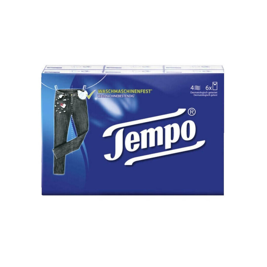 Tempo, Tempo Touch Soft 4-laags katoen, 6x10 st.