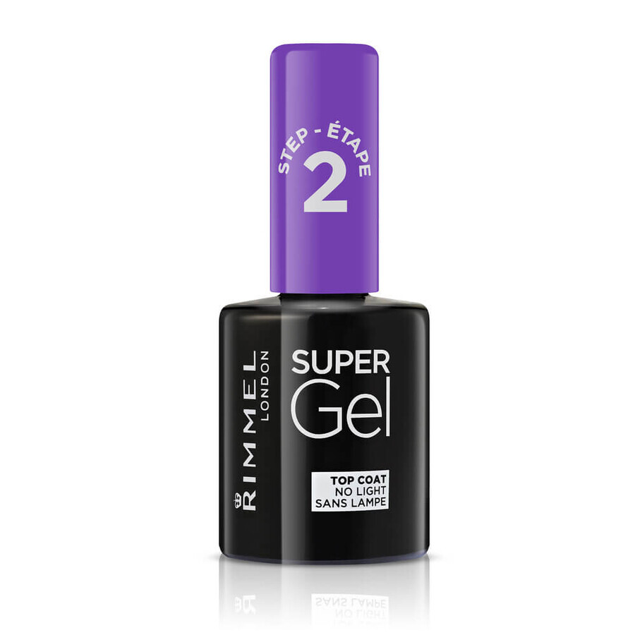 Rimmel Super Gel Top Coat Überlack Nagellack, 12ml