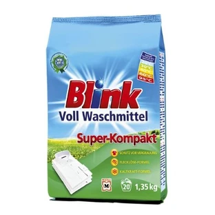 Blink, Super Compact, detergente en polvo, 1,35 kg