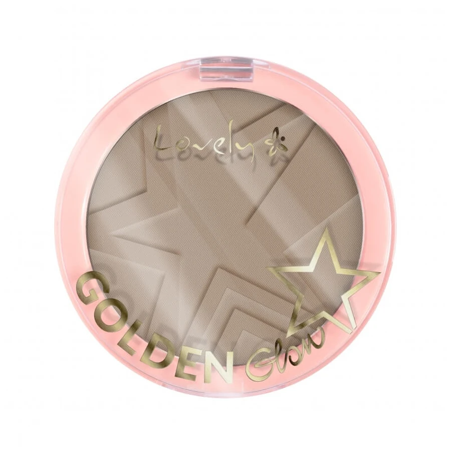 Lovely Golden Glow Poeder Gezichtscontour 3 Koel Bruin, 10g