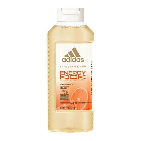 Adidas Active Skin amp; Mind Energy Kick Shower Gel for Women, 400ml