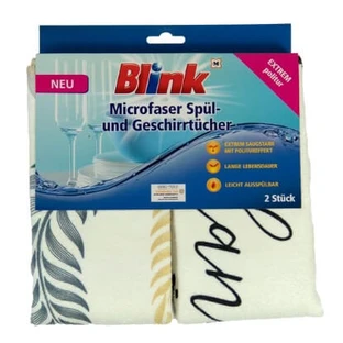 Blink microvezel afwasborstel, 2 stuks
