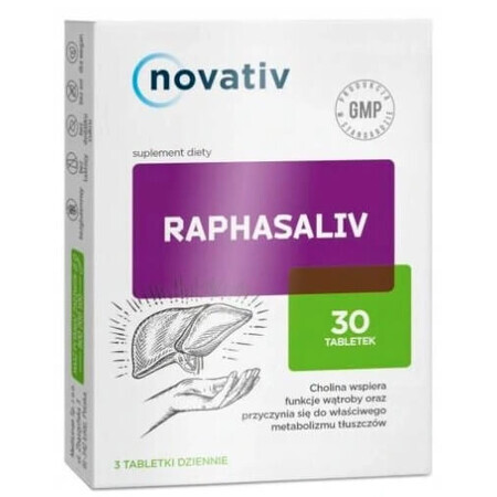 Novativ Raphasaliv, 30 tabletten