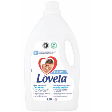 Lovela Baby, Latte per il lavaggio dei tessuti bianchi, 2,9 l