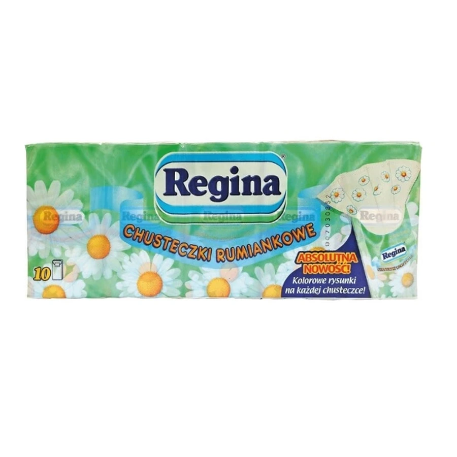 Regina, Șervețele cu mușețel, 10 bucăți