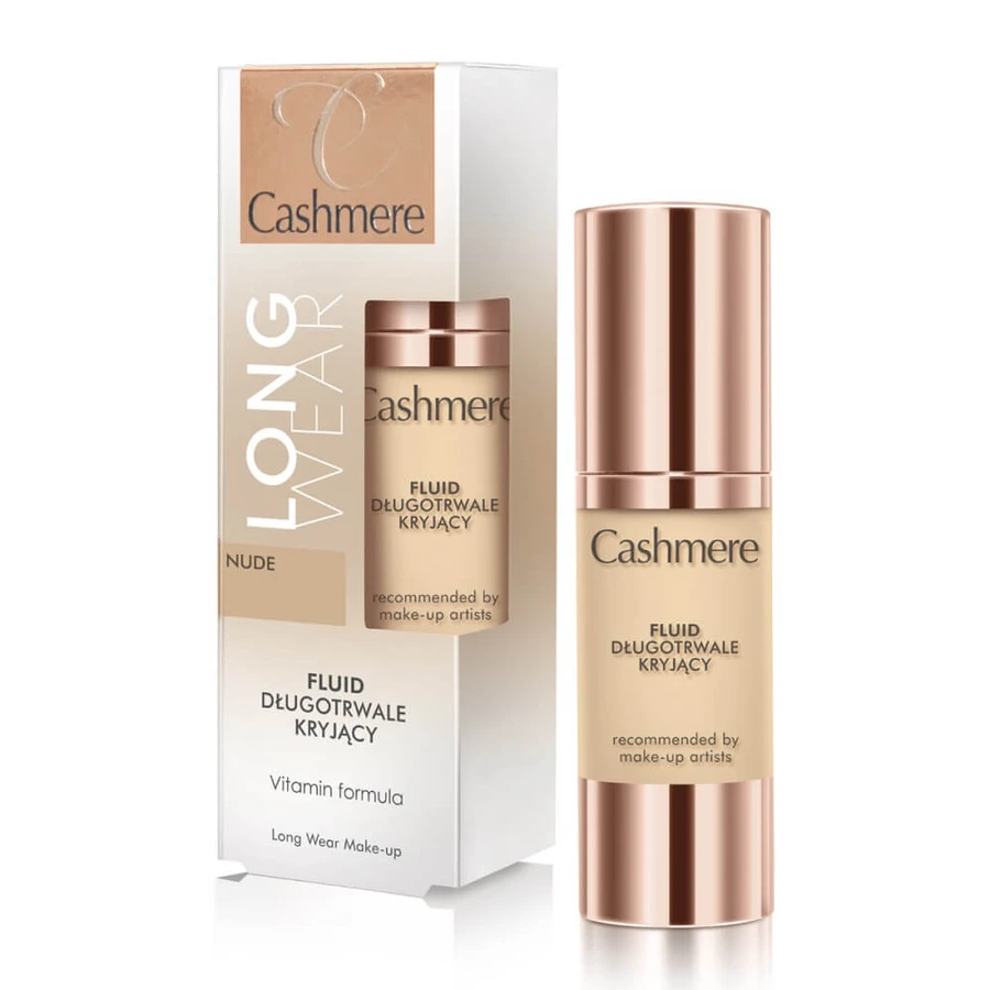 Kasjmier Long Wear Make-up Naakt Dekvloeistof, 30ml