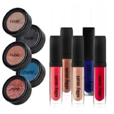 Paese, Wijngaard Set, Matte Zijde, Vloeibare Lipstick, 6 ml + Folie Effect Oogschaduw