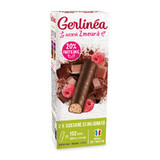 Batoane cu ciocolata si zmeura, 62 g, Gerlinea