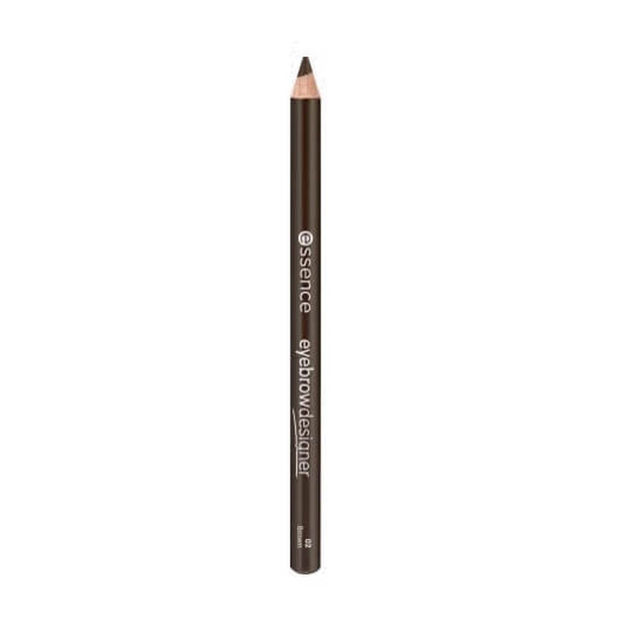 Essence, Eyebrow designer, crayon à sourcils brun 02, 1g