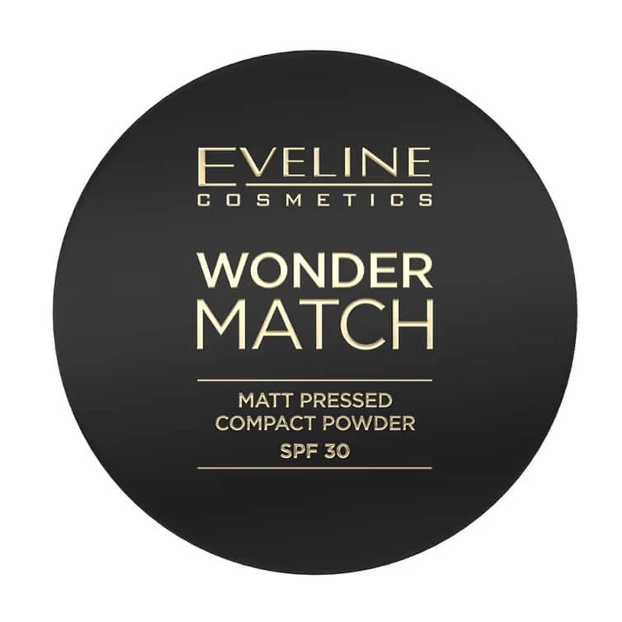 Eveline Cosmetics, Wonder Match, Geperste Matte Poeder met SPF 30 nr. 02, 8 g