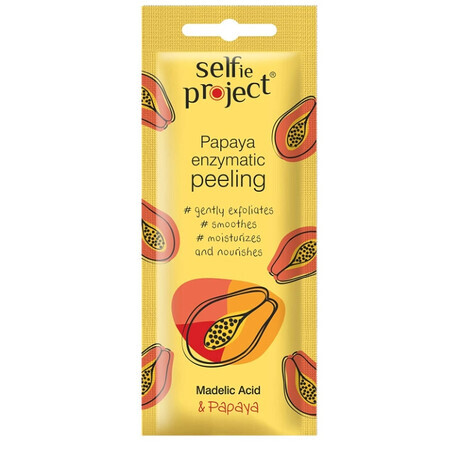 Selfie Project, Papaya Enzymatic, Peeling, 8ml