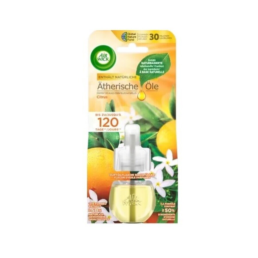 Air Wick Citrus, elektrische luchtverfrisser, 19 ml