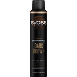 Syoss Getöntes Trockenshampoo Dunkelbraun Dunkelbraun Dunkelbraun Wachs-Trockenshampoo für dunkle Birke Veredelung und Färbung, 200ml