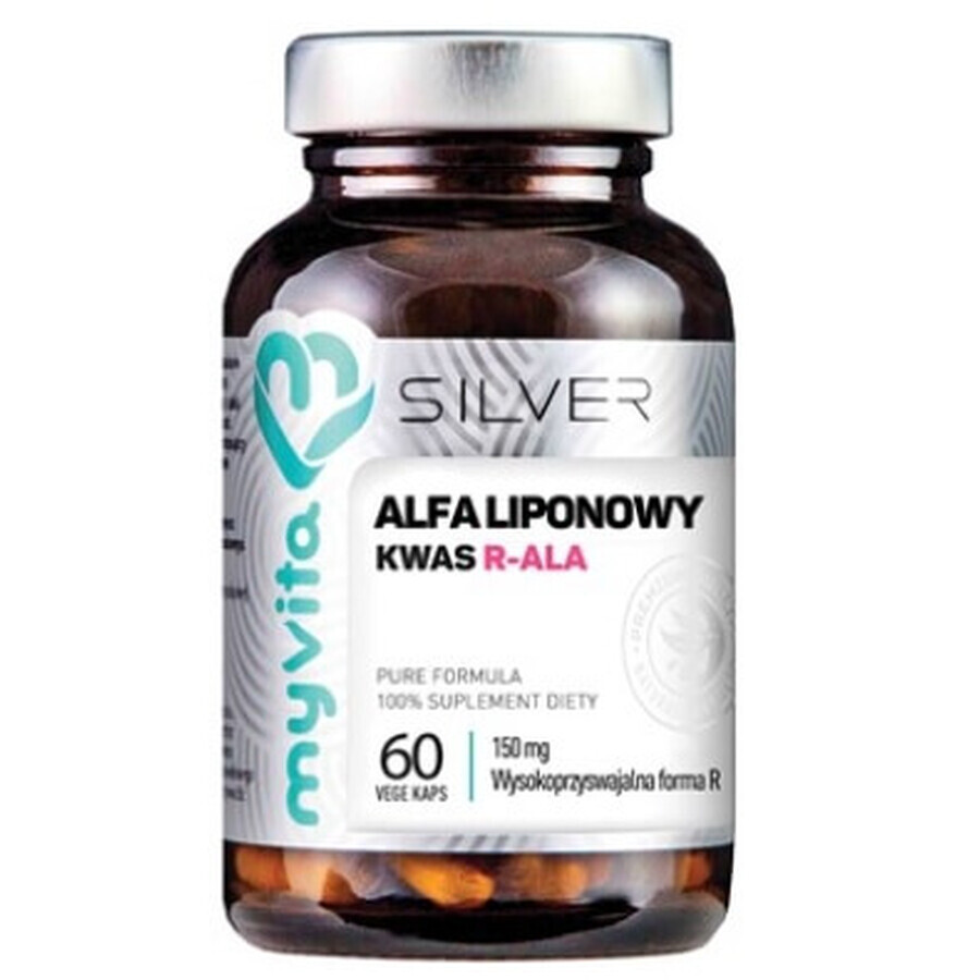 MyVita Zilver alfa liponzuur, 60 capsules