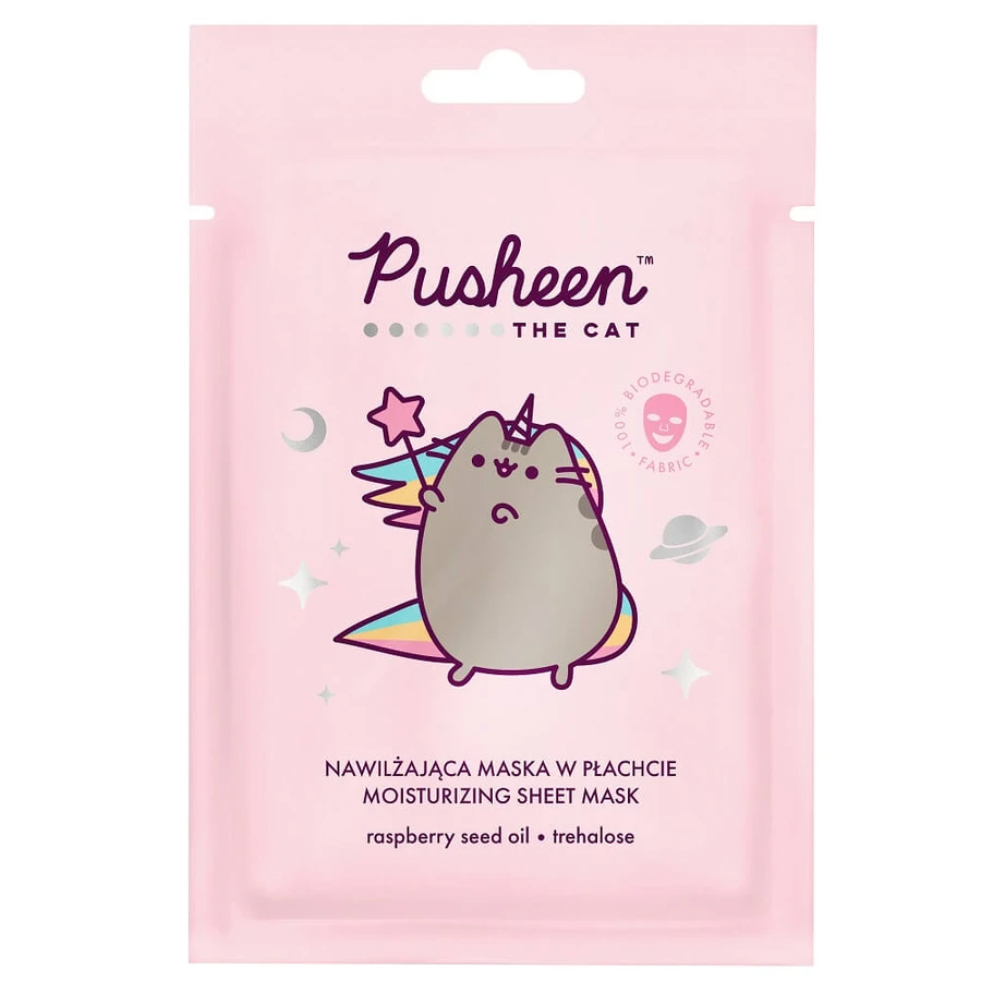Pusheen Nawilżająca maska w płachcie, 17g: ceny i cechy