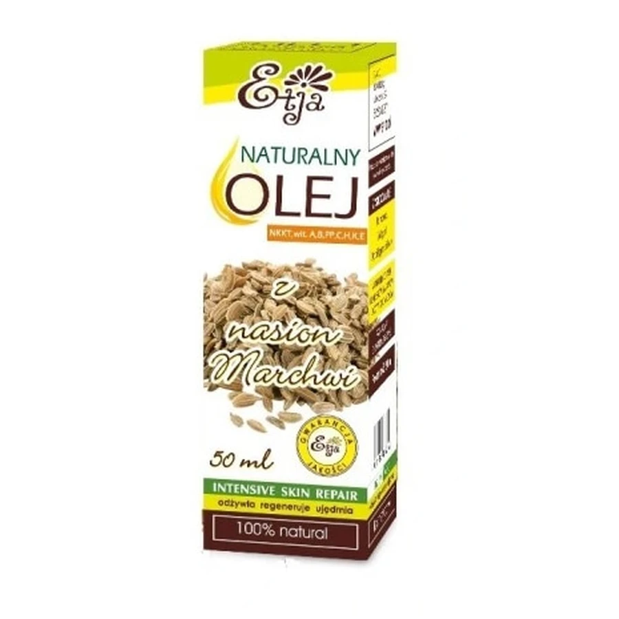 Etja, Huile naturelle de graines de carotte, 50 ml