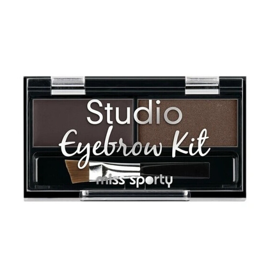 Miss Sporty Studio Wenkbrauw Make-up Palette 001 Medium Bruin, 1.1g