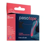 Pasotape Black kinesiology tape 5m x 5cm - Long term!