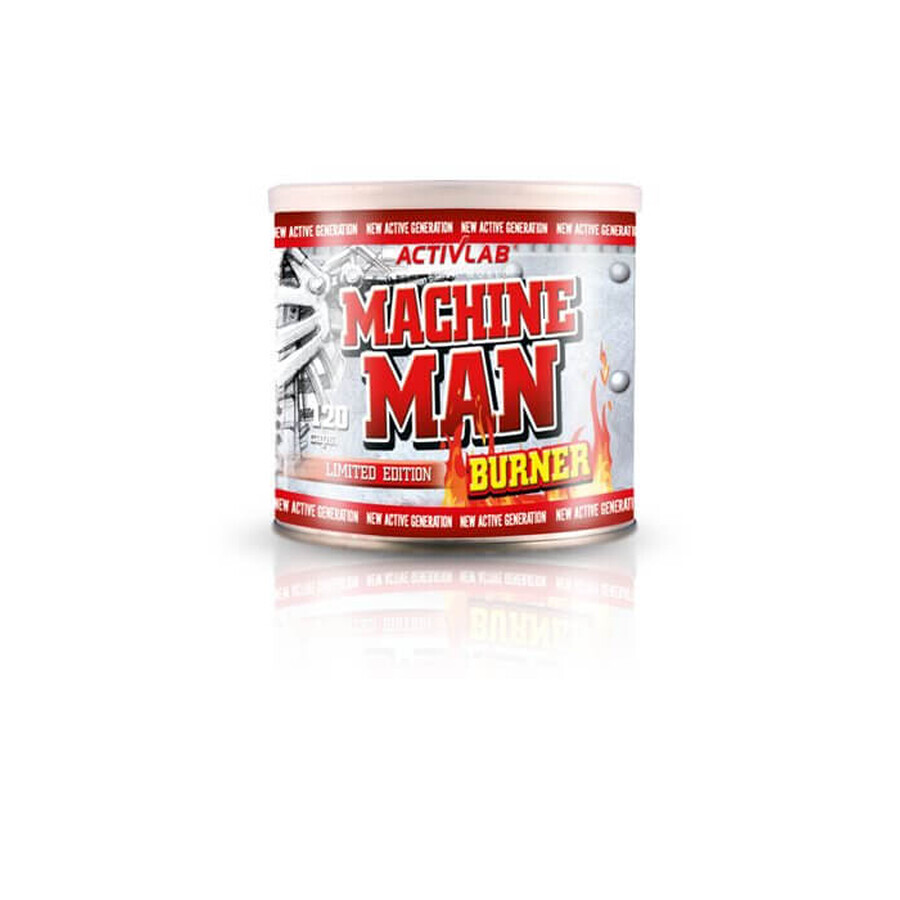 Machine Man Burner 120 capsules