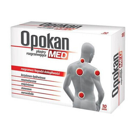 Opokan Med, heating plasters, 10 pieces