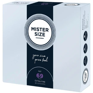 Mister Size, 69 mm condoms, 36 pieces