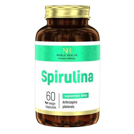 Noble Health, Spirulina, 60 capsules