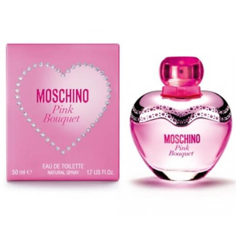 Eau de Toilette Moschino Rosa Bouquet 50ml