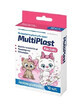 MultiPlast, Kittens Waterdichte pleisters voor kinderen, 10 stuks