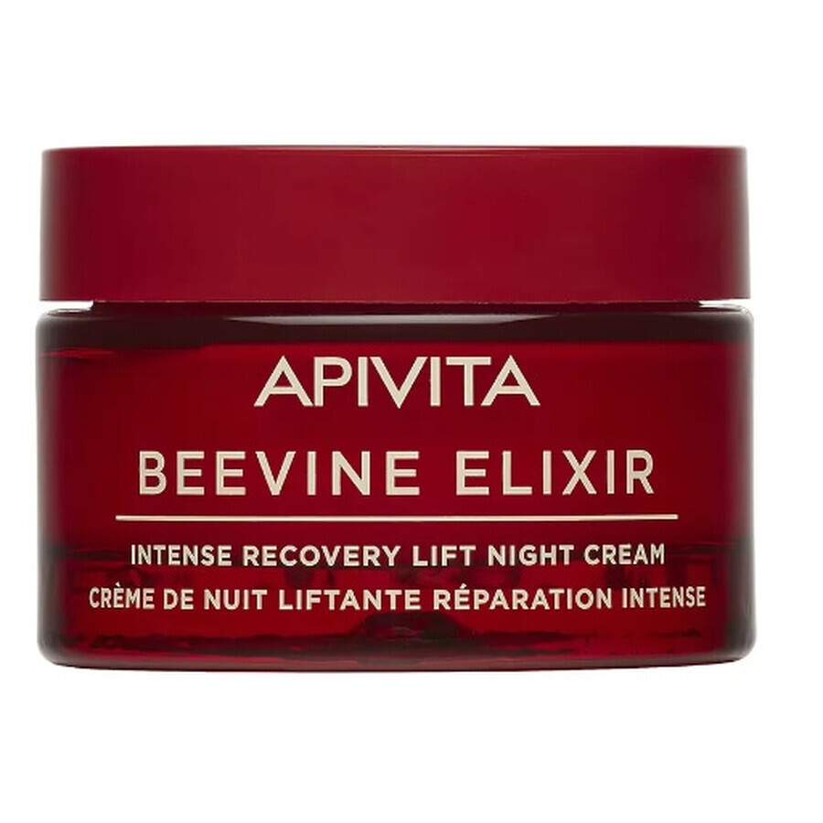 Apivita Beevine Elixir Night Cream, Crème de nuit raffermissante, 50 ml