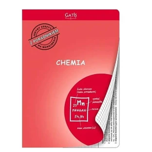 Quaderno di chimica A5 con guida, griglia, 60 fogli