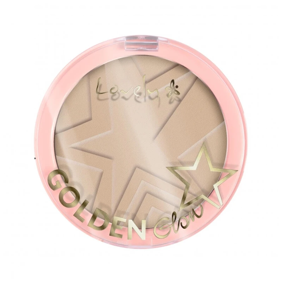 Lovely Golden Glow Gezicht Contour Poeder 2 Beige Licht, 10g