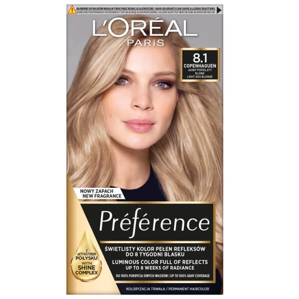 L'Oreal Paris Voorkeur Waskleur 8.1 Kopenhagen