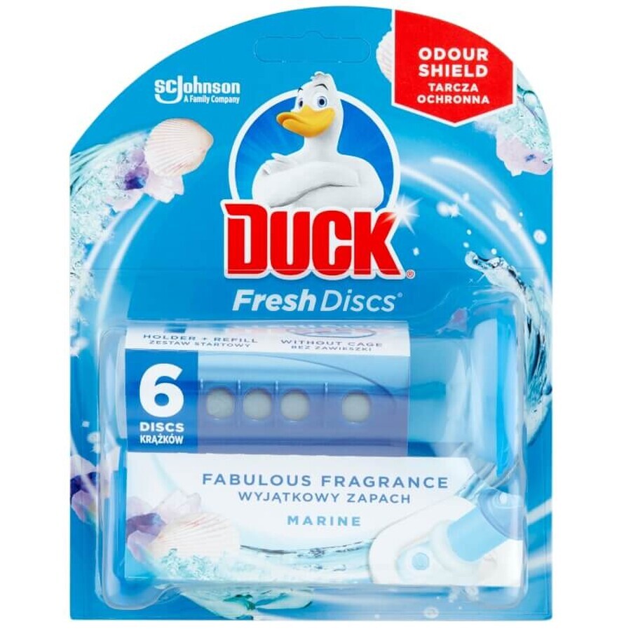 Duck, Fresh Discs, el cremă de toaletă, marin, 36ml