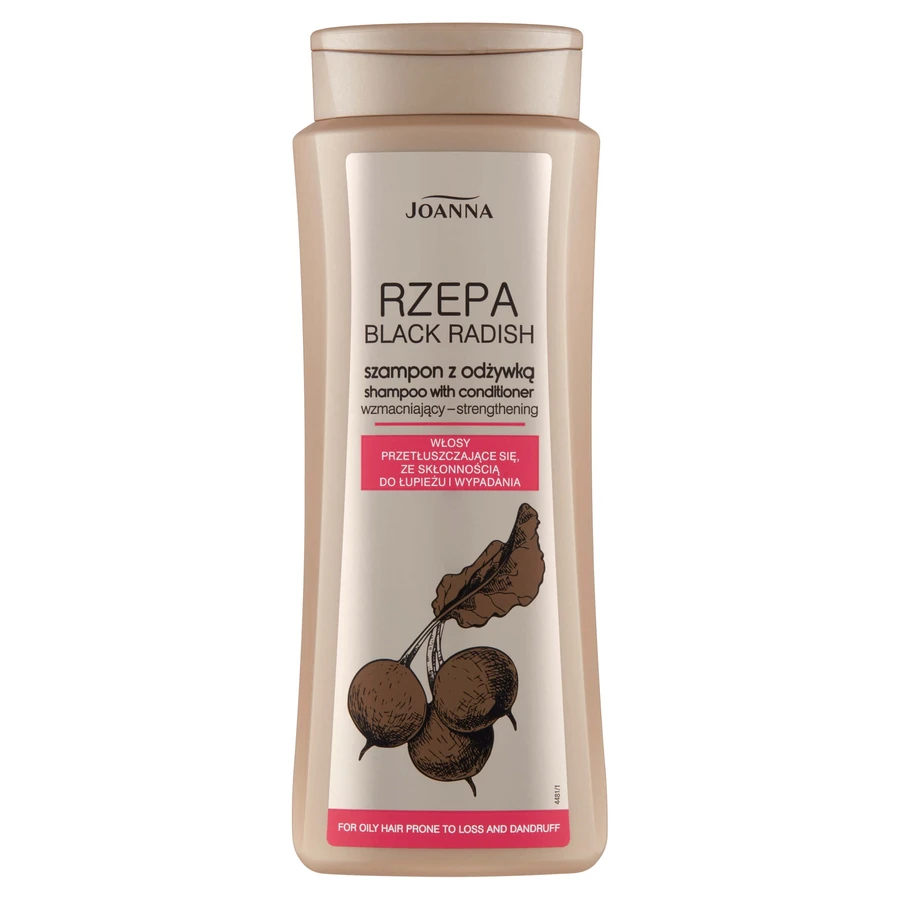 Joanna, Shampoo mit Spülung Rübe, 400 ml