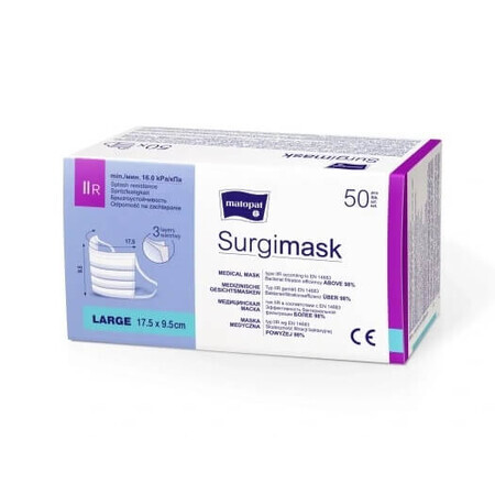 Surgimask Medische maskers type IIR neopac, 50 stuks