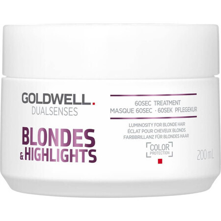 Goldwell Dualsenses Blondes amp; Highlights 60 seconden haarbehandeling, 200ml