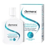 Dermena, Sensitive shampoo voor een gezonde hoofdhuid, overmatig haarverlies, 200 ml
