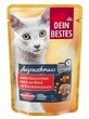 Dein Bestes, Vochtig kattenvoer met romige bos-wortelsaus, 100 g